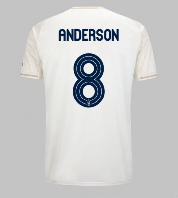 Nottingham Forest Elliot Anderson #8 Udebanetrøje 2025-26 Kortærmet